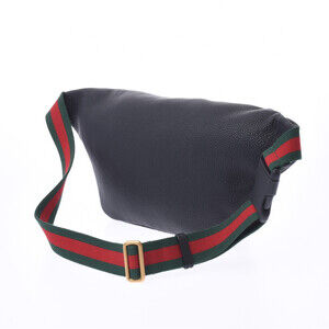 Gucci Leather Belt Black Bag Body